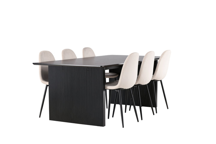 Polar & Vail Matgrupp Beige/Svart