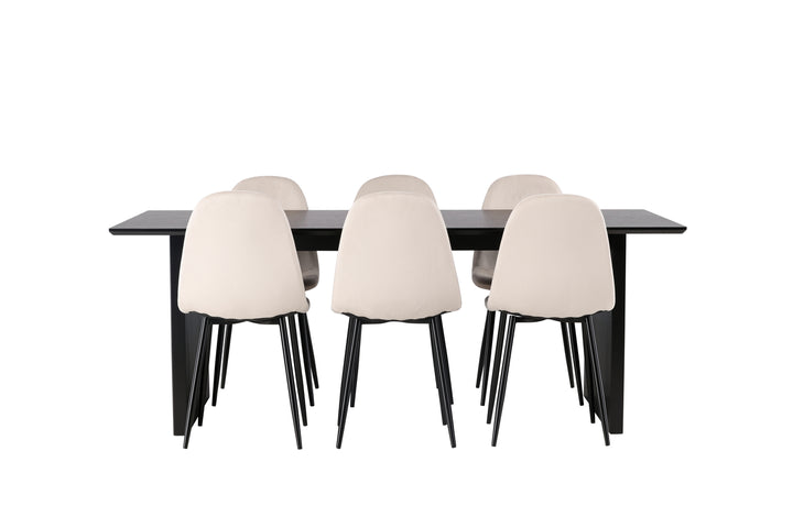 Polar & Vail Matgrupp Beige/Svart