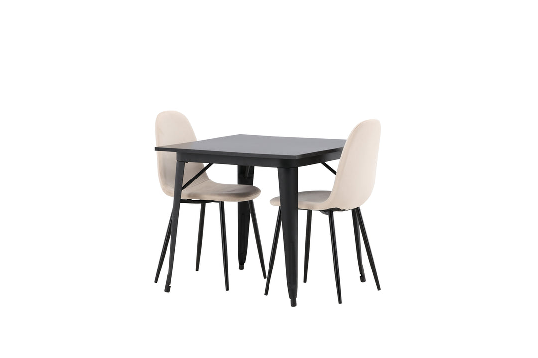 Polar & Tempe Matgrupp Beige/Svart