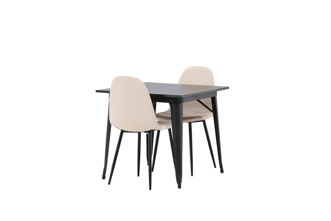 Polar & Tempe Matgrupp Beige/Svart