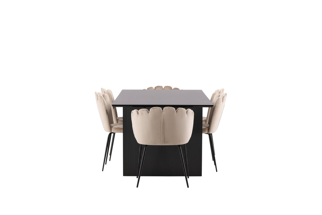 Limhamn & Vail Matgrupp Beige/Svart