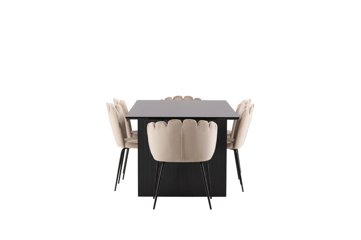 Limhamn & Vail Matgrupp Beige/Svart