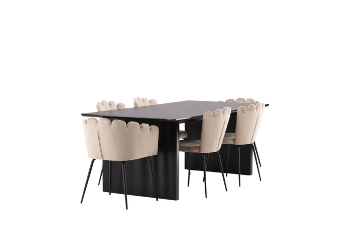 Limhamn & Vail Matgrupp Beige/Svart
