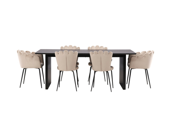 Limhamn & Vail Matgrupp Beige/Svart
