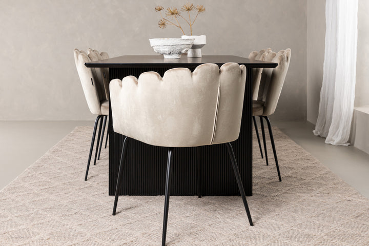 Limhamn & Vail Matgrupp Beige/Svart
