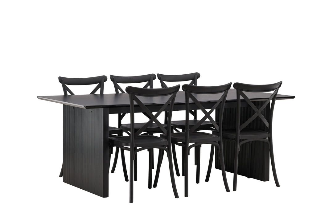 Crosett & Vail Matgrupp Svart
