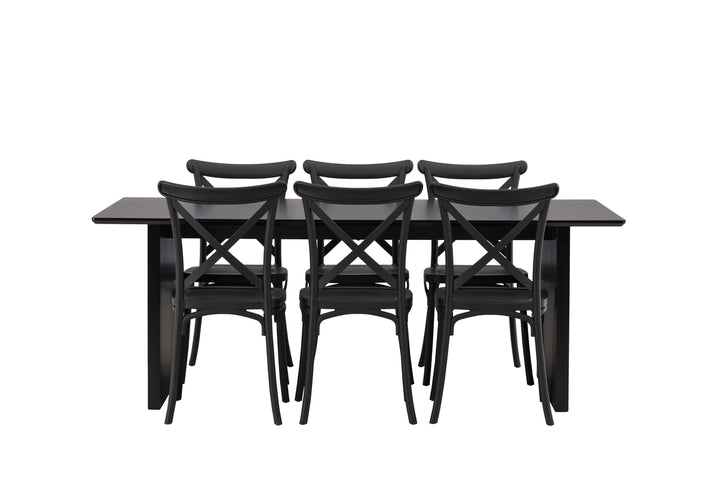 Crosett & Vail Matgrupp Svart