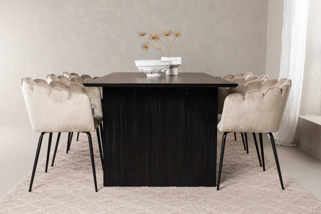 Limhamn & Vail Matgrupp Beige/Svart