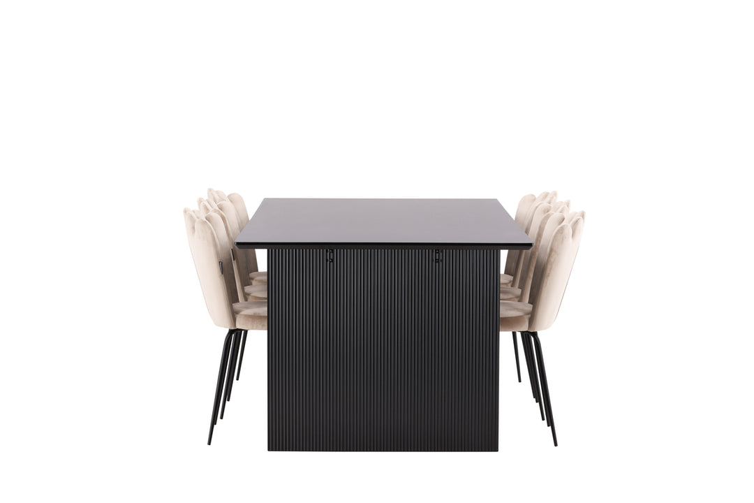 Limhamn & Vail Matgrupp Beige/Svart