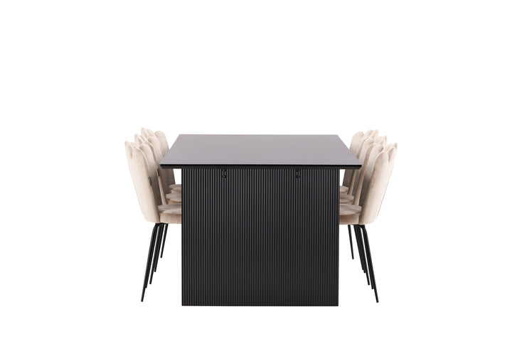 Limhamn & Vail Matgrupp Beige/Svart