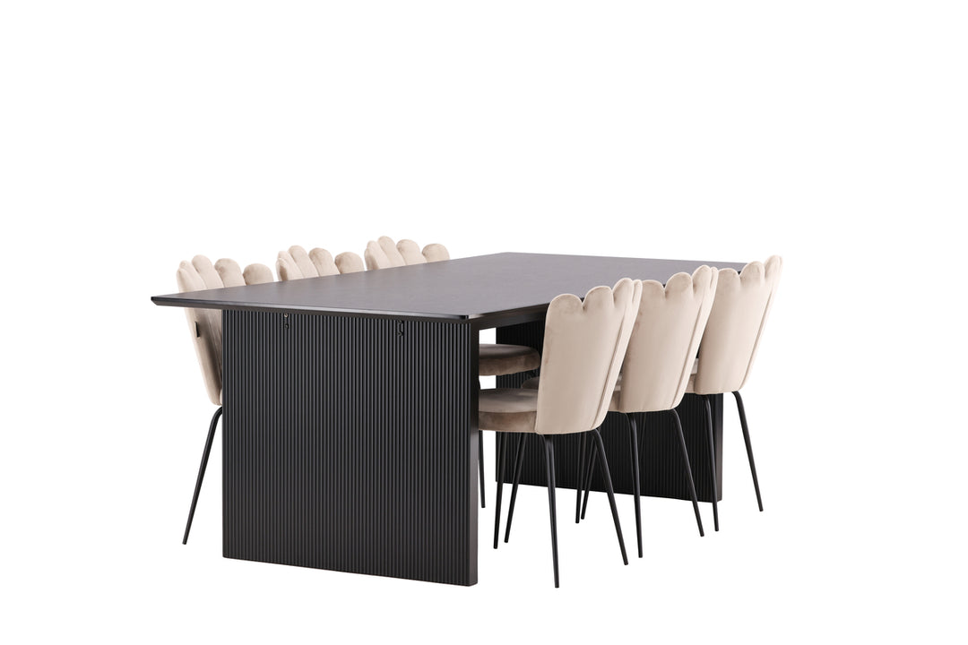 Limhamn & Vail Matgrupp Beige/Svart