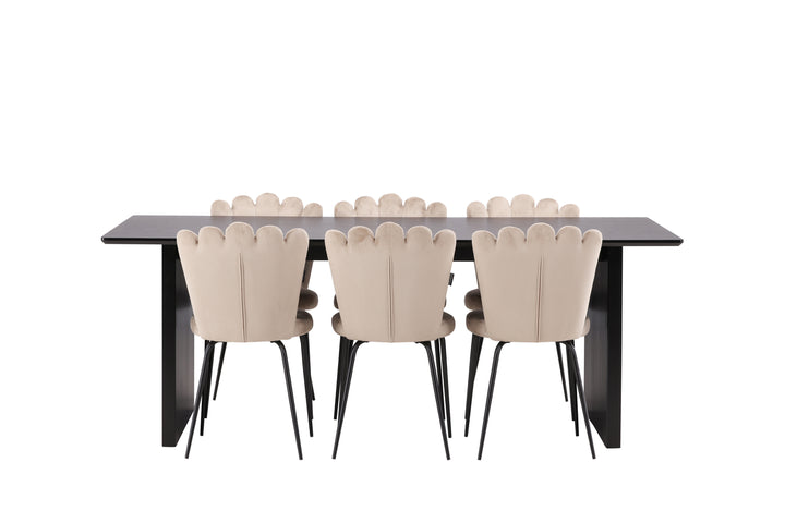 Limhamn & Vail Matgrupp Beige/Svart