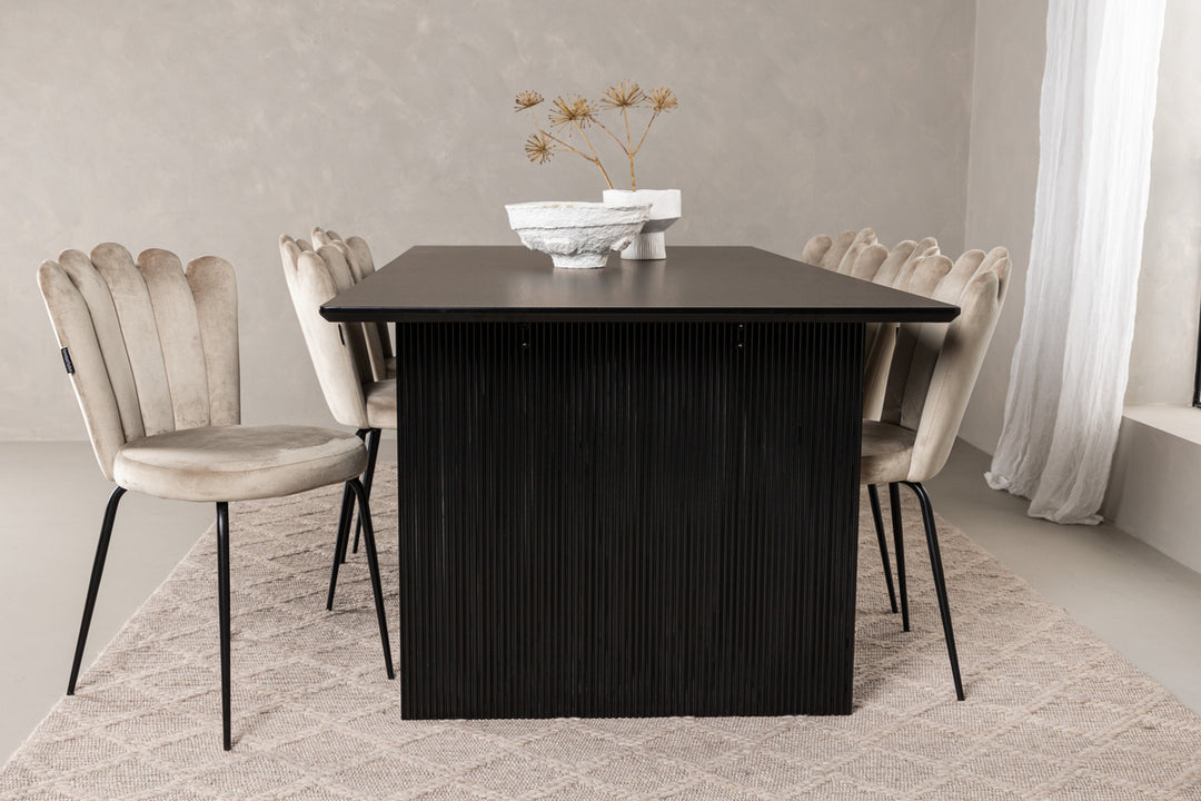 Limhamn & Vail Matgrupp Beige/Svart