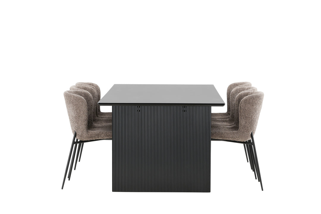 Modesto & Vail Matgrupp Beige/Svart