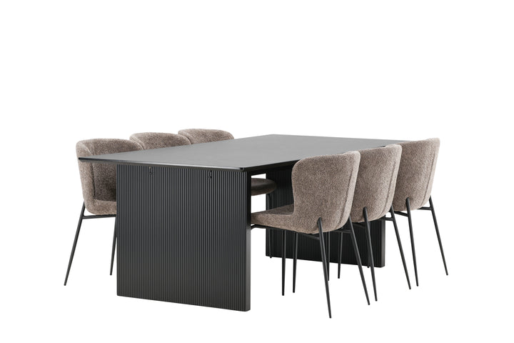 Modesto & Vail Matgrupp Beige/Svart