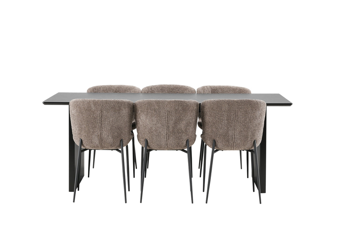 Modesto & Vail Matgrupp Beige/Svart