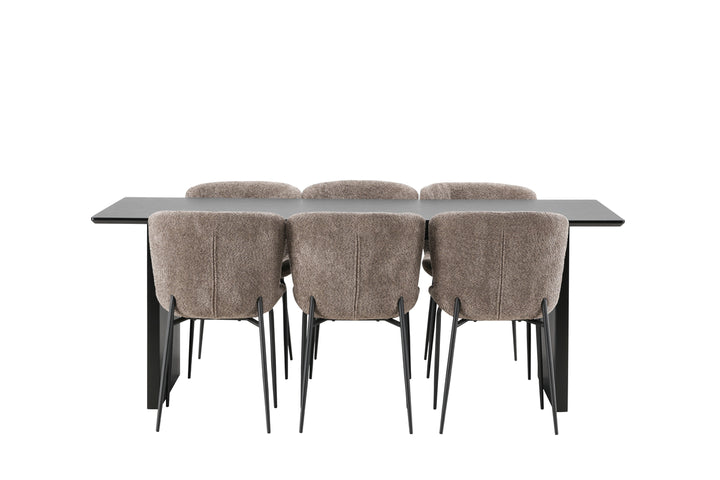Modesto & Vail Matgrupp Beige/Svart