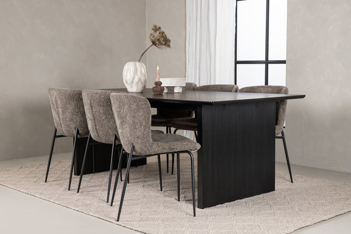 Modesto & Vail Matgrupp Beige/Svart