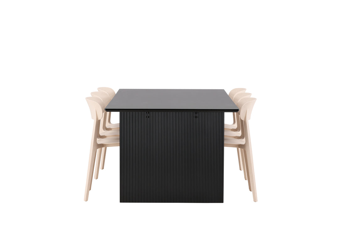 Åstol & Vail Matgrupp Beige/Svart