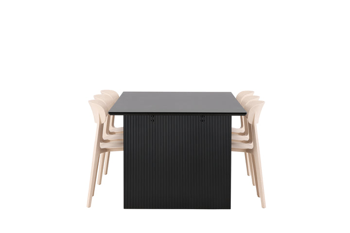 Åstol & Vail Matgrupp Beige/Svart