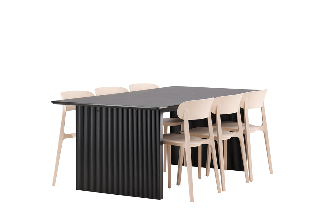 Åstol & Vail Matgrupp Beige/Svart