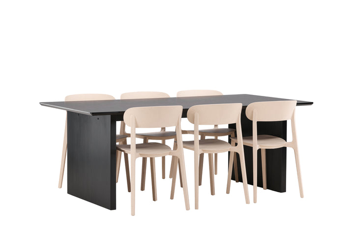 Åstol & Vail Matgrupp Beige/Svart