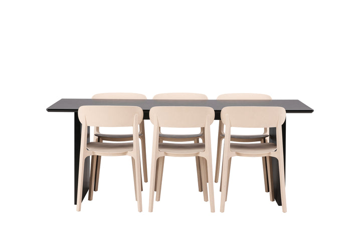 Åstol & Vail Matgrupp Beige/Svart