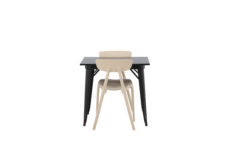 Tempe & Ursholmen Matgrupp Svart/Beige