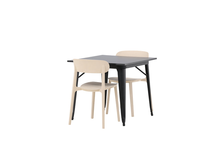 Tempe & Åstol Matgrupp Svart/Beige