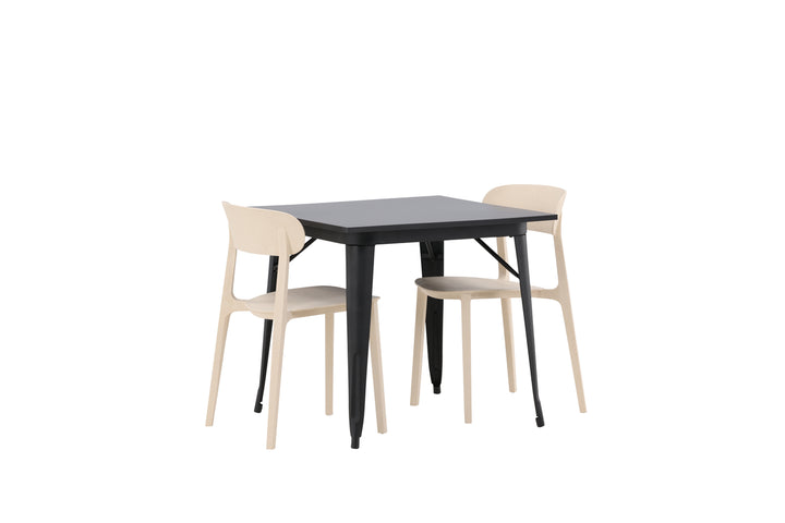 Tempe & Åstol Matgrupp Svart/Beige