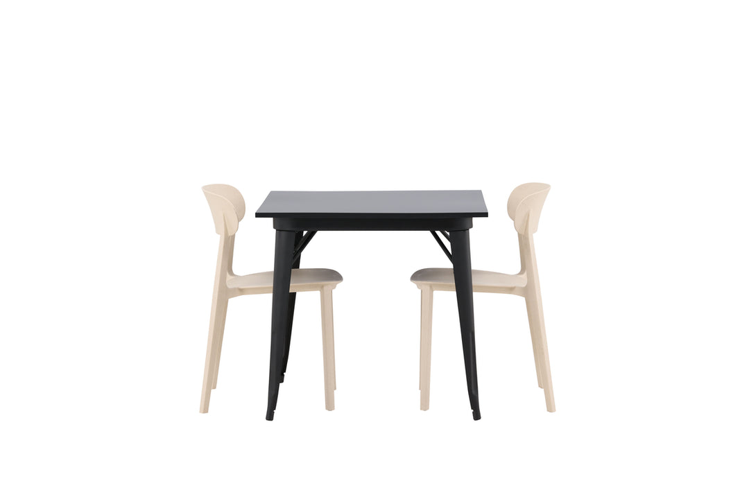 Tempe & Åstol Matgrupp Svart/Beige