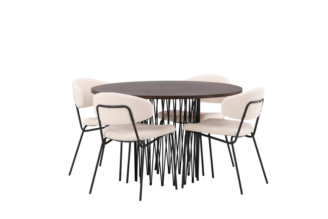 Chico & Stone Matgrupp Vit/Mocka