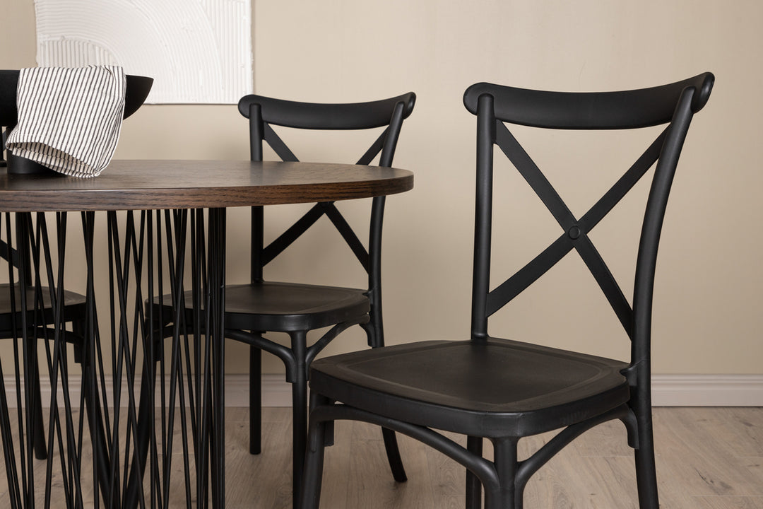 Crosett & Stone Matgrupp Svart/Mocka