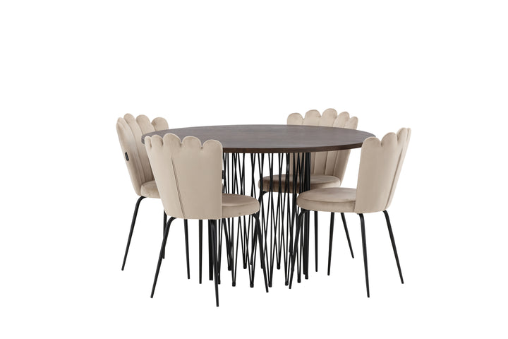 Limhamn & Stone Matgrupp Beige/Mocka