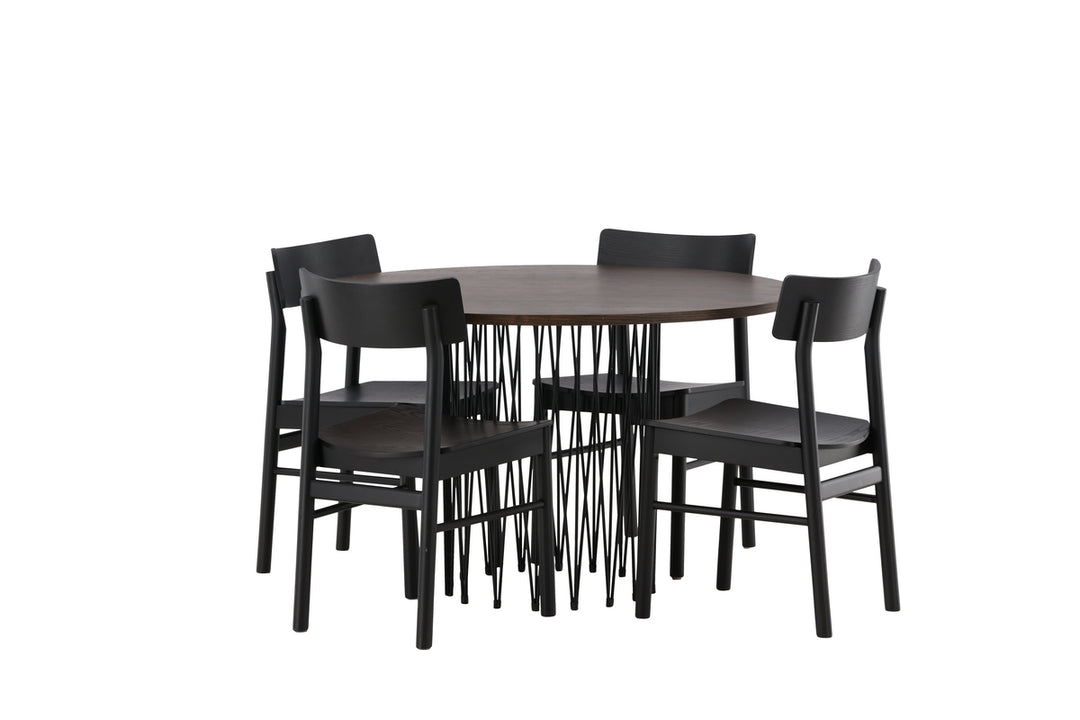 Montros & Stone Matgrupp Svart/Mocka