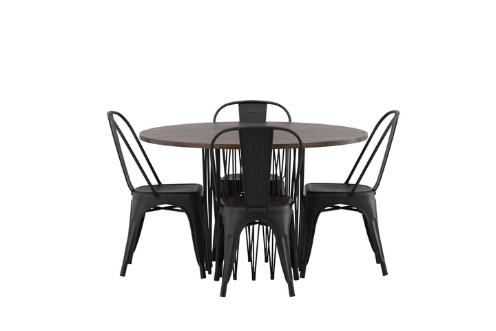 Tempe & Stone Matgrupp Svart/Mocka