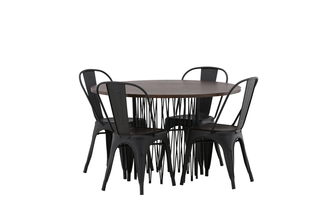 Tempe & Stone Matgrupp Svart/Mocka