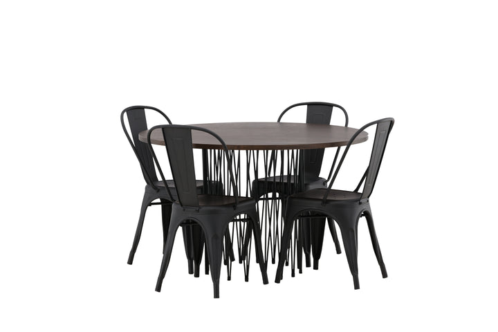 Tempe & Stone Matgrupp Svart/Mocka