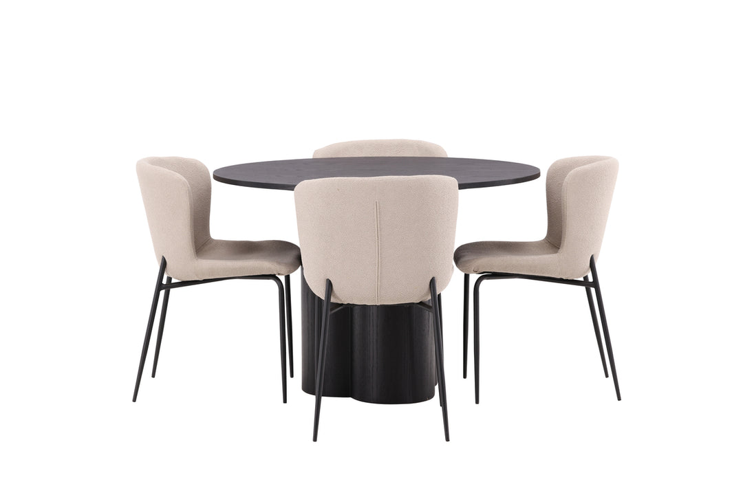 Modesto & Olivia Matgrupp Beige/Svart