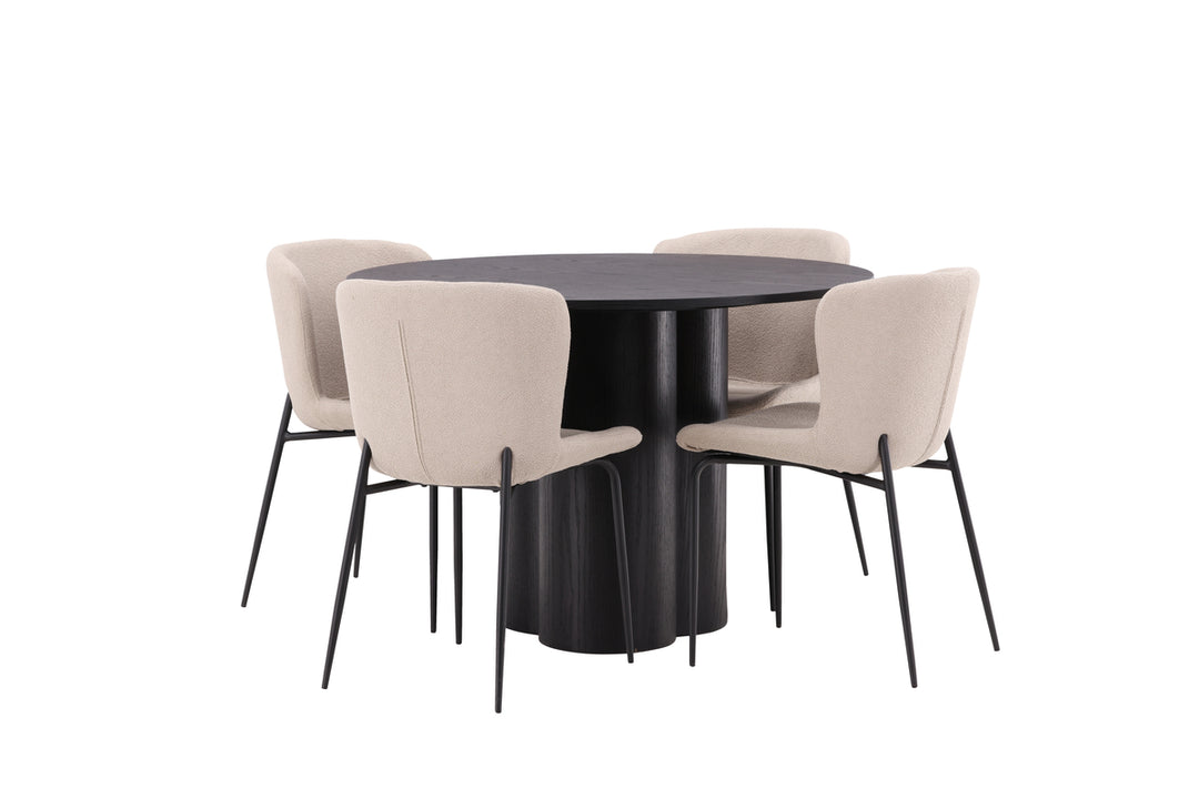 Modesto & Olivia Matgrupp Beige/Svart