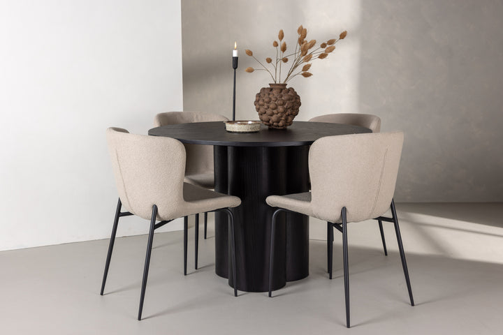 Modesto & Olivia Matgrupp Beige/Svart