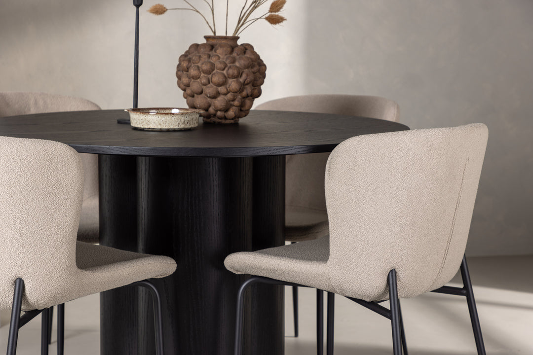 Modesto & Olivia Matgrupp Beige/Svart