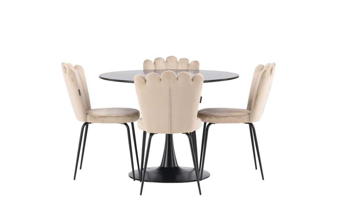 Limhamn & Glade Matgrupp Beige/Svart