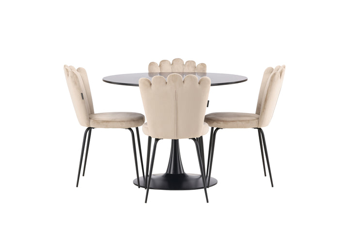 Limhamn & Glade Matgrupp Beige/Svart