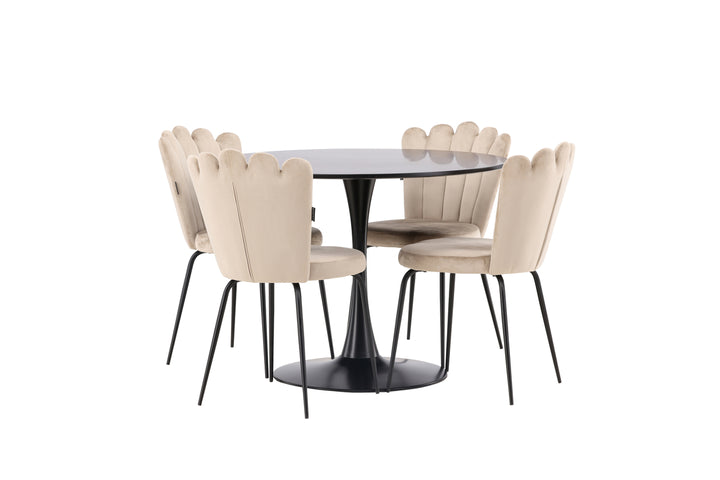 Limhamn & Glade Matgrupp Beige/Svart