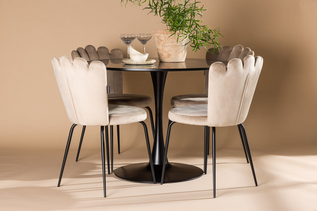 Limhamn & Glade Matgrupp Beige/Svart