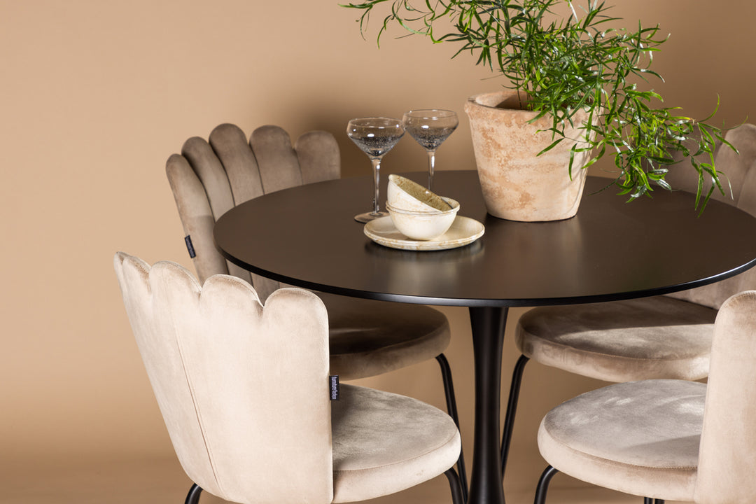 Limhamn & Glade Matgrupp Beige/Svart