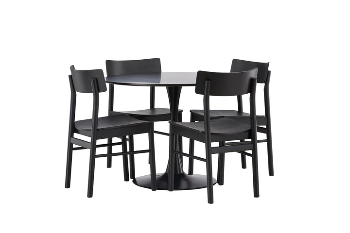 Montros & Glade Matgrupp Svart