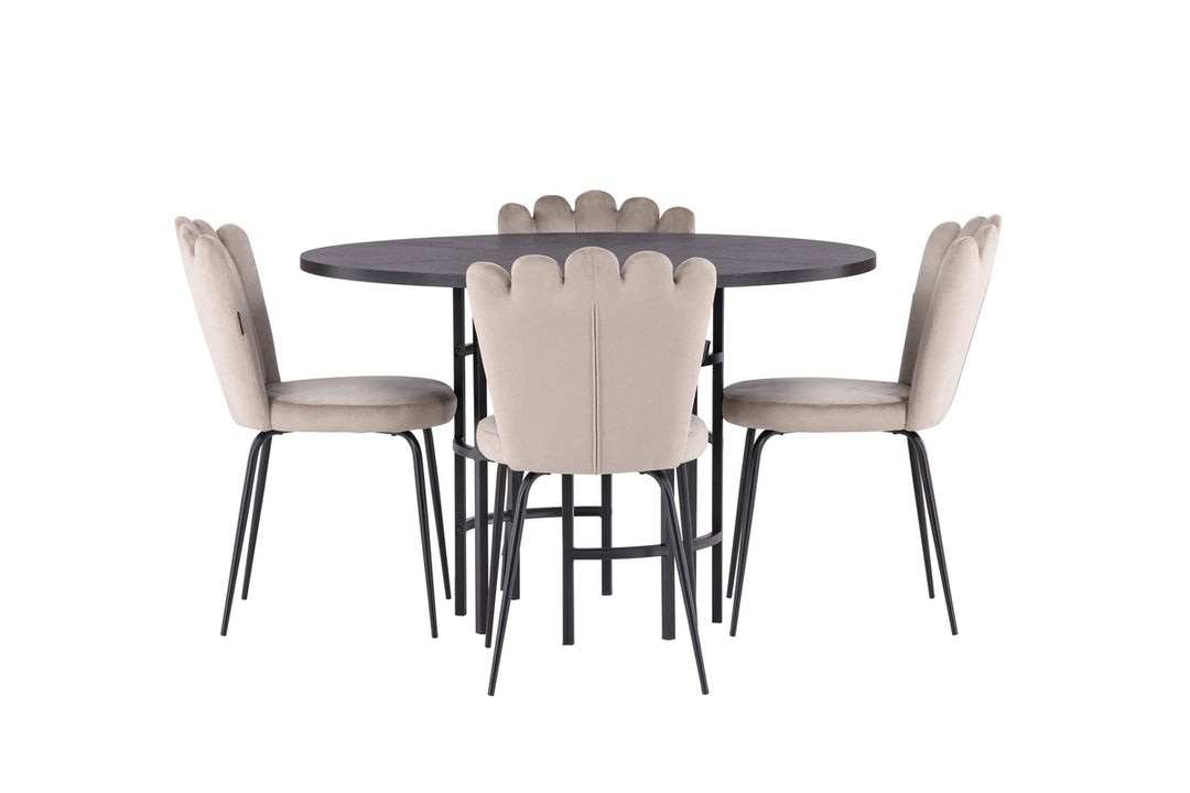 Limhamn & Copenhagen Matgrupp Beige/Svart