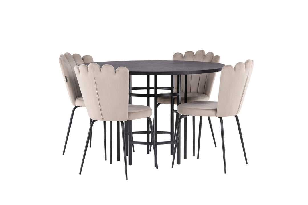 Limhamn & Copenhagen Matgrupp Beige/Svart